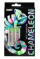 Preview: ONE80 Chameleon Saphire Steeldarts Barrel Verpackung