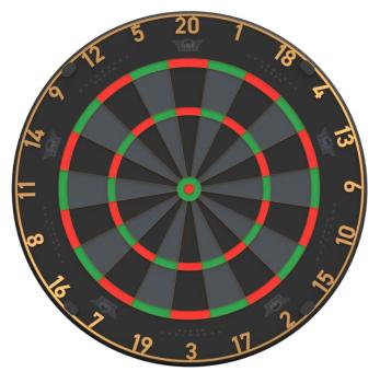 Bull's NL Advantage Black Edition Dartboard