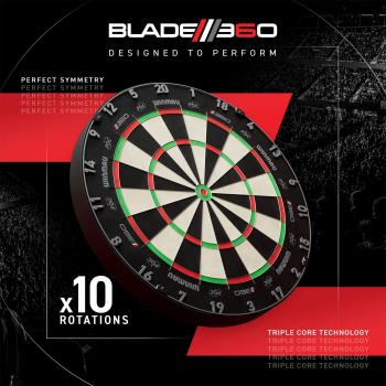 Preview: Winmau Blade 6 TC 360 Dartboard
