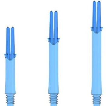 L-Style Locked Straight Shaft Clear blau