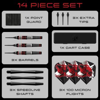 Harrows Ryan Searle Softdarts Series 3 Inhalt