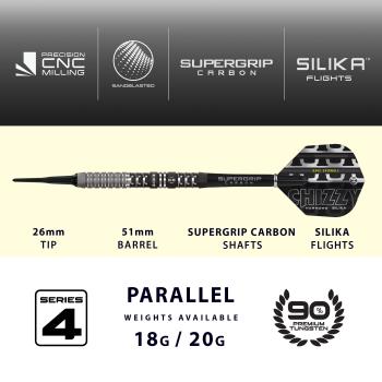 Harrows Dave Chisnall Softdart Maßes Series 4