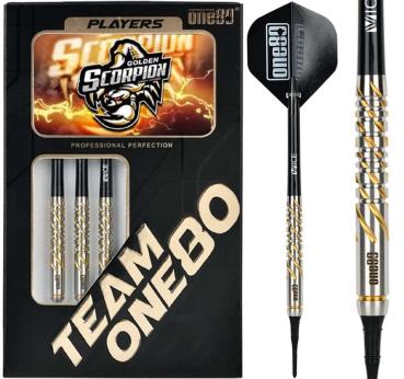 ONE80  Jondy Chong Softdarts Golden Scorpion Verpackung