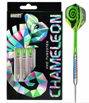 ONE80 Chameleon Saphire Steeldarts Details