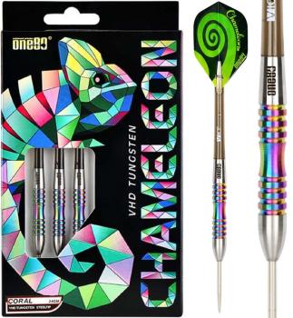 ONE80 Chameleon Coral Steeldarts Details