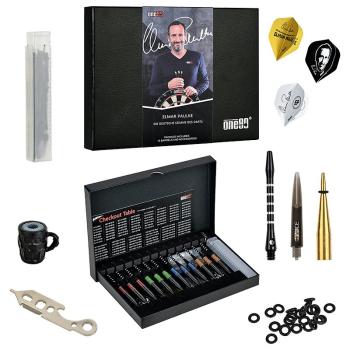 ONE80 Elmar Paulke Steeldart Set Zubehör