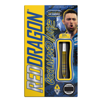 Red Dragon Luke Humphries TX3 Gold SE Steeldarts Verpackung