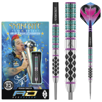 Red Dragon Peter Wright Supa Venom Steeldarts Details