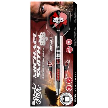 Shot Michael Smith 90% Defiant Steeldarts Verpackung