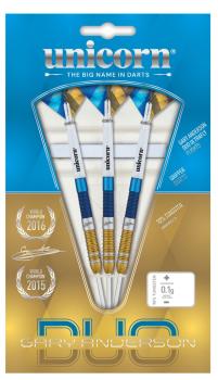 Unicorn Gary Anderson Duo Steeldarts Verpackung