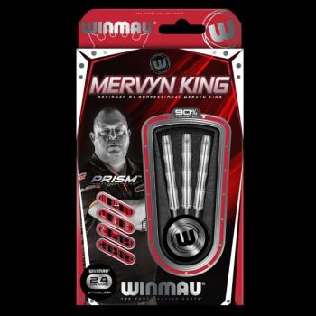 Winmau Mervin King Silver Colour Steeldarts Verpackung