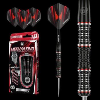 Winmau Mervyn King spezial Edition Stelldarts Details