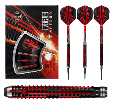 Harrows Fire Inferno Steeldarts Details