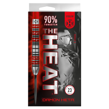 Harrows Damon Heta THE HEAT Steeldarts Series 3 Verpackung