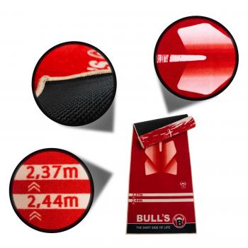 BULL'S Carpet-Mat "180" red Details