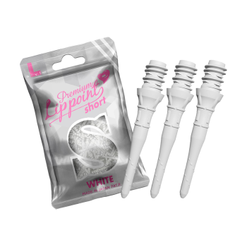 L-Style -  Lippoint Premium Softdartspitzen short weiß