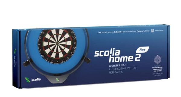 Scolia Home 2 FLEX - Electronic Score System ohne Beleuchtungsring Vers. 2.3 (2026) Verpackung