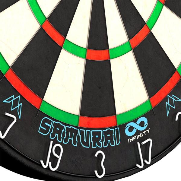 Mission Samurai Infinity  Dartboard Details