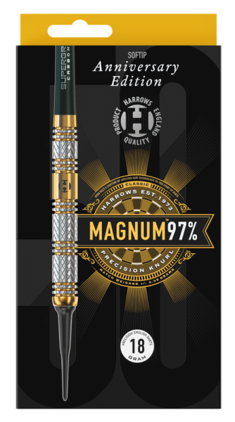 HARROWS ANNIVERSARY Magnum 97% Softdarts Details