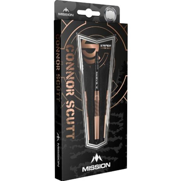 Mission Connor Scutt V2 Steeldarts Softdarts Verpackung