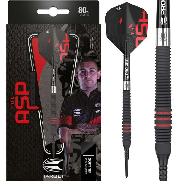 Target Nathan Aspinall Black Softdarts Details
