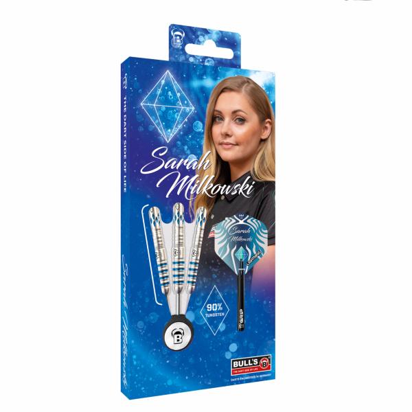 BULL'S Sarah Milkowski Steeldarts Verpackung