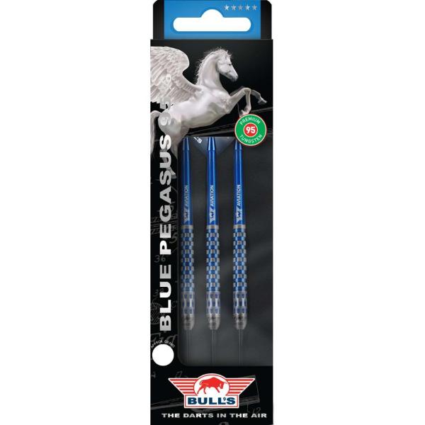 Bull's Blue Pegasus C Steeldarts Verpackung