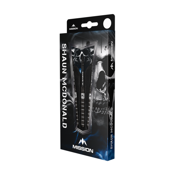 Mission Shaun McDonald Steeldarts Verpackung