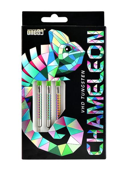 ONE80 Chameleon Coral Steeldarts Barrel Verpackung