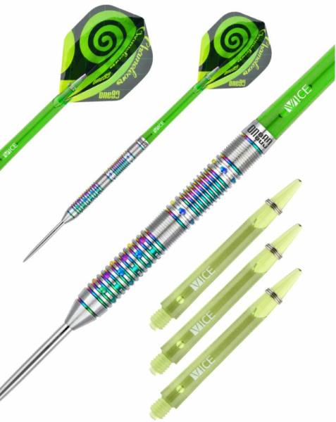 One80 Chameleon Azurite Steeldarts Barrel
