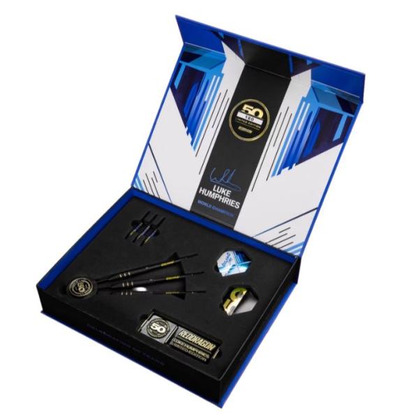 Red Dragon Luke Humphries 50 Years Player Limited Edition Steeldarts Details