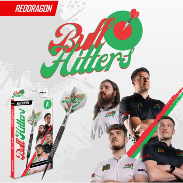 Red Dragon Bull Hitters Steeldarts Verpackung