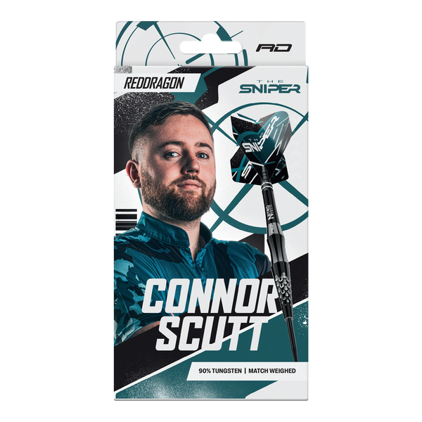 Red Dragon Connor Scutt Steeldarts Verpackung
