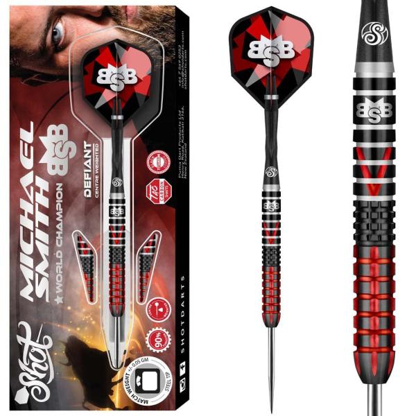Shot Michael Smith 90% Defiant Steeldarts Details