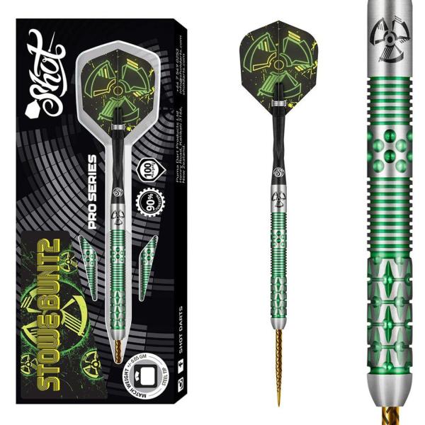 Shot Pro Series Stowe Buntz 2.0 Steeldarts Details