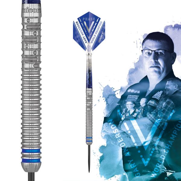 Gary Anderson Phase 5 Steeldarts Details