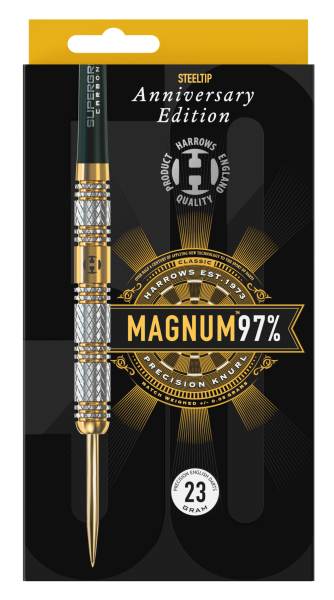 HARROWS ANNIVERSARY Magnum 97% Steeldarts Details