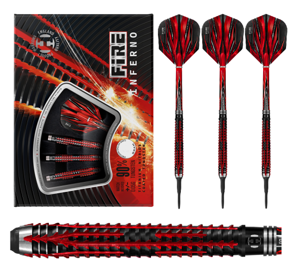 Harrows Fire Inferno Steeldarts Details
