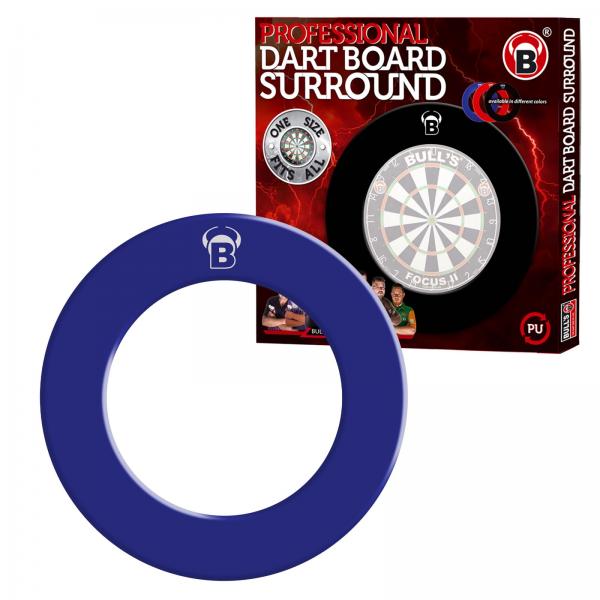 BULL'S Pro Dart Board Surround blau