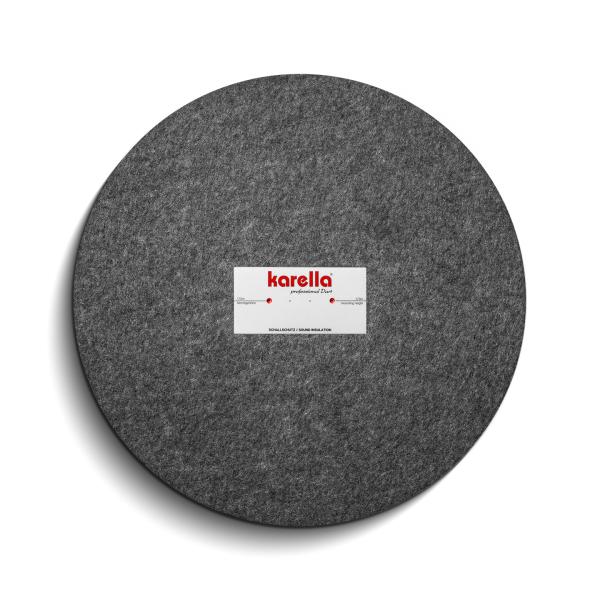 Schallschutz für Steeldartboards von Karella Rückseite