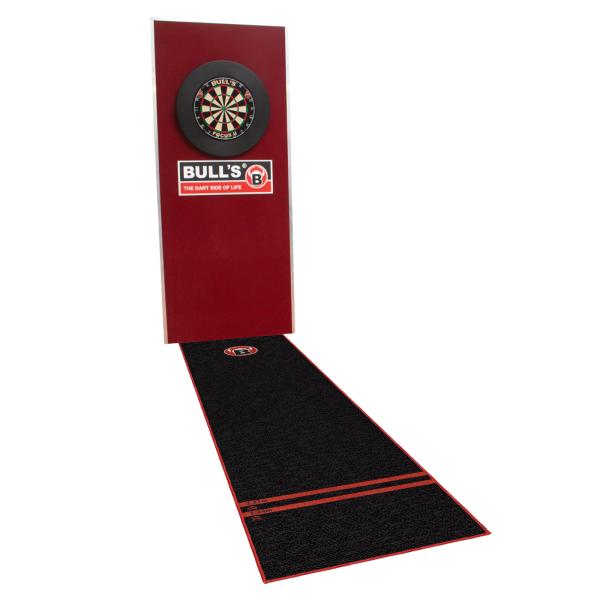 Bull's Dartteppich Carpet Mat 170 mit Wand
