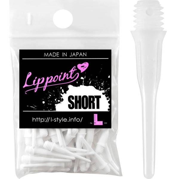 L-Style -  Lippoint short Softdartspitzen weiß