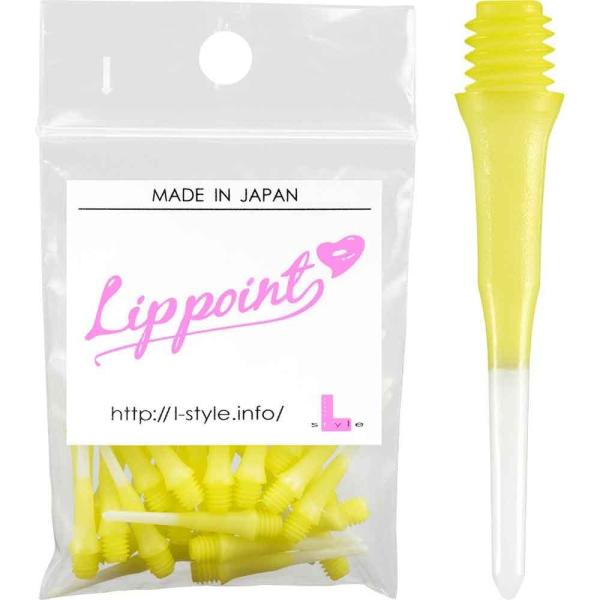 L-Style -  Lippoint two tone Softdartspitzen gelb