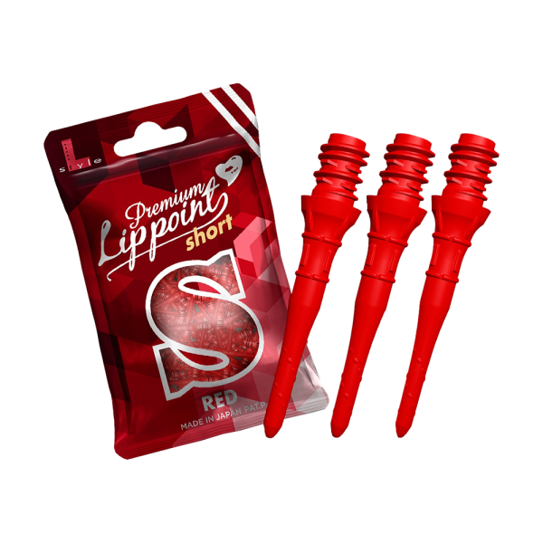 L-Style -  Lippoint Premium Softdartspitzen short rot