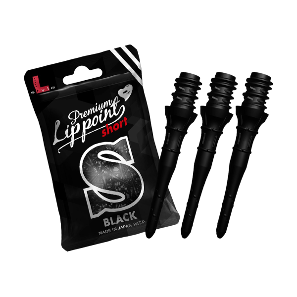 L-Style -  Lippoint Premium Softdartspitzen short schwarz