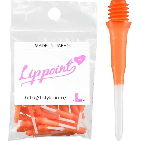 L-Style -  Lippoint two tone Softdartspitzen orange
